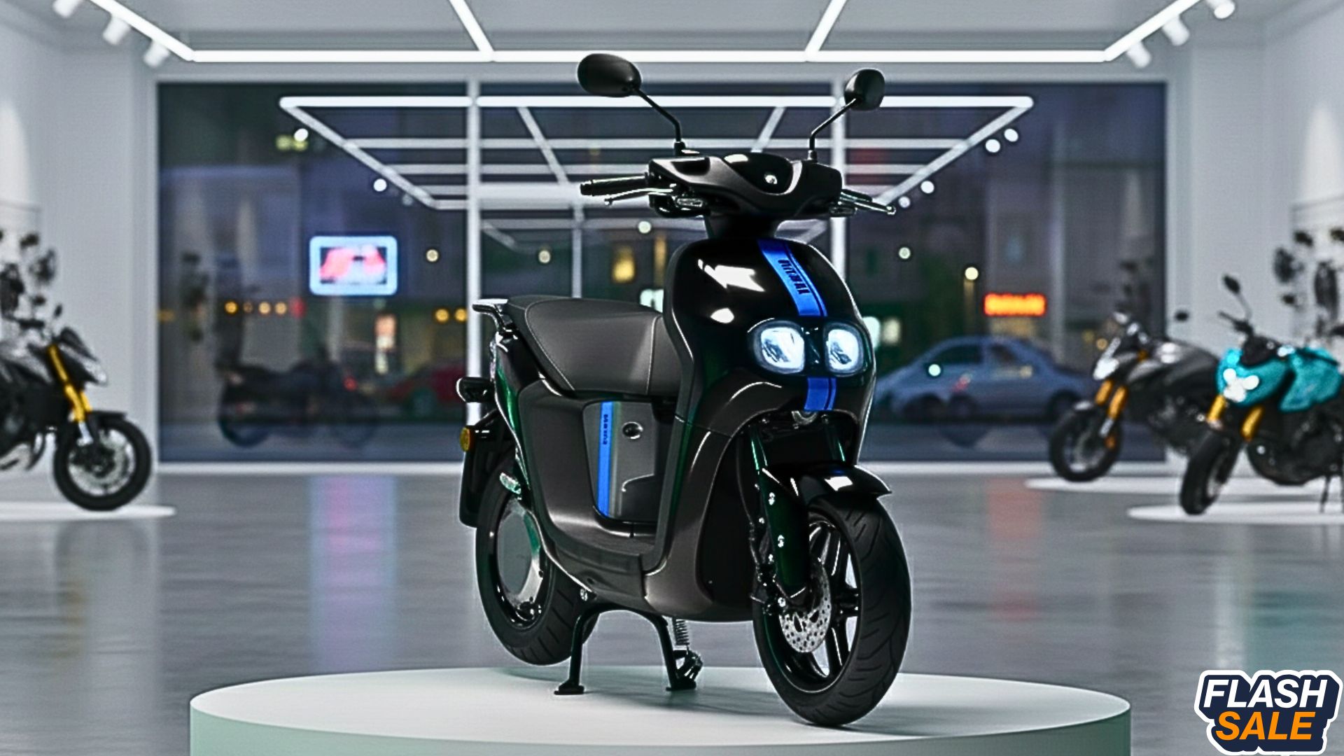 Yamaha Electric Scooter 2025: Rs75000 Price ,200km Range & Fast Charging