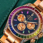 Rolex Unisex Rainbow Sapphire Daytona Chronograph Watch – Luxury, Legacy & Investment Guide.