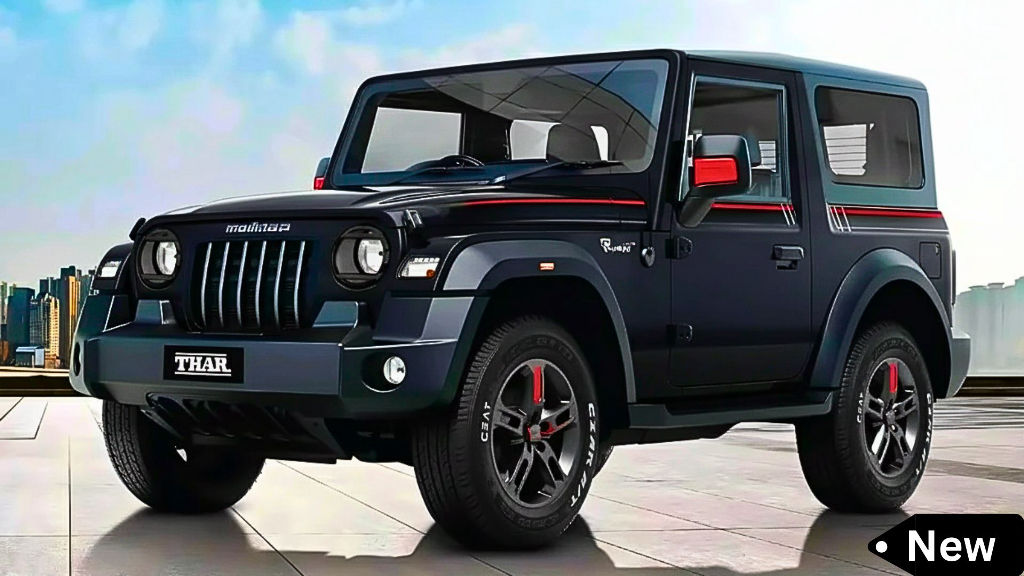 New Mahindra Thar 2025 Facelift: Full Price List, Features & Interior Upgrades.