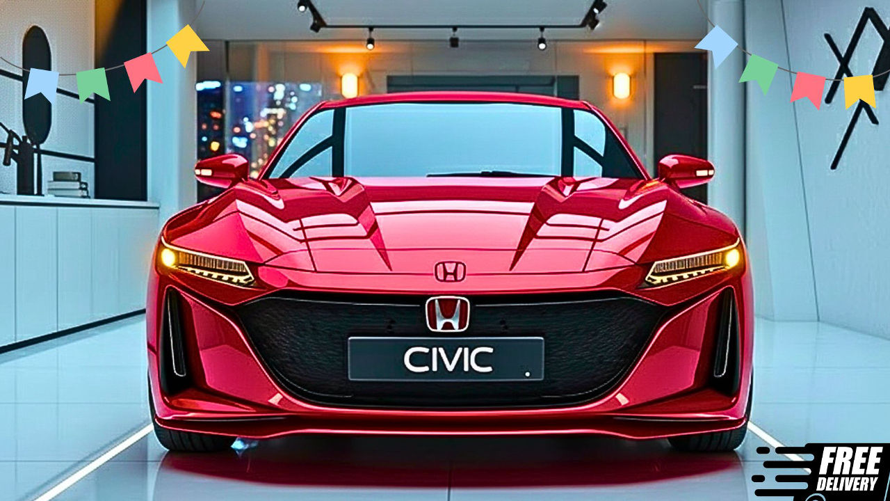 Honda Civic 2026 Hybrid: The Perfect Blend of Power and Sustainability.