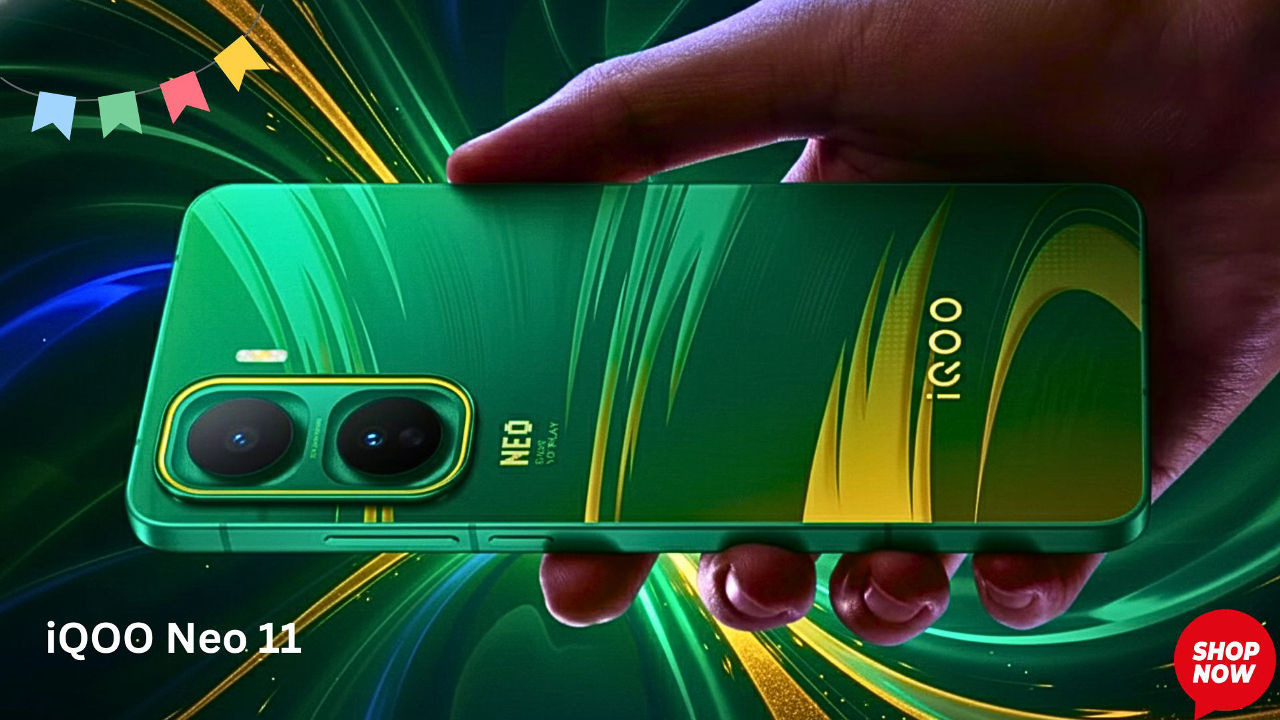 iQOO Neo 11 Smartphone : Snapdragon 8 Gen 3, 120W Fast Charging & Power Gaming Brilliance.