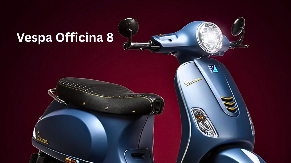 Vespa Officina 8: The Retro Scooter That Brings Italian Heritage Back to Streets.